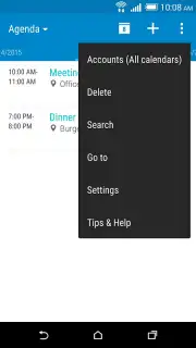 HTC Calendar скриншот 6
