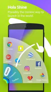 Hola Launcher скриншот 4